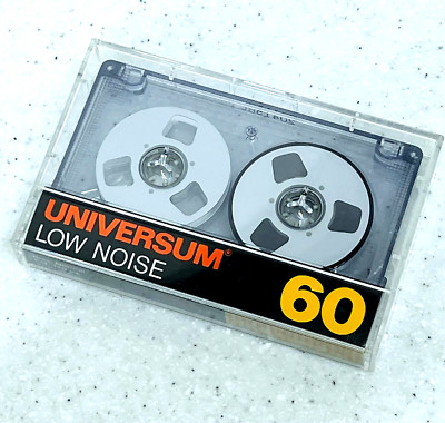1 pcs. UNIVERSUM 60 Low Noise C60 Metal Reel to Reel Audio MC Cassette NOS!