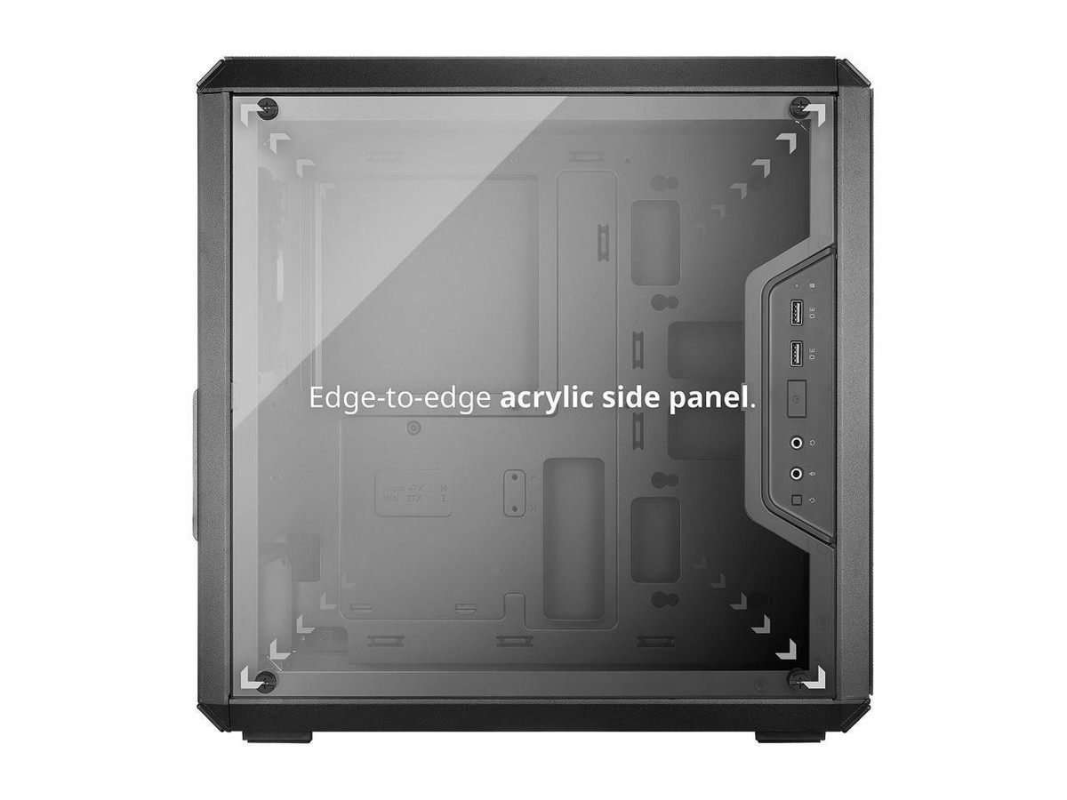 MasterBox Q300L mATX PC Case w/ Magnetic Design Dust Filter