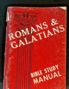 Details About Romans Galatians Bible Study Manual By G Raymond Carlson Pb 1971 - 