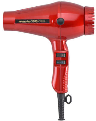 Gently used twin turbo 3200 ceramic and ionic blow dryer Turbo Power Twinturbo 3200 MAX Hair Dryer - Barber supplies main image 4
