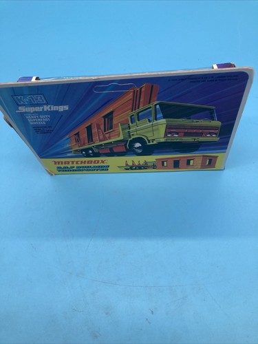 Matchbox K13 Super Kings DAF Building Transporter New In Package - Picture 3 of 3