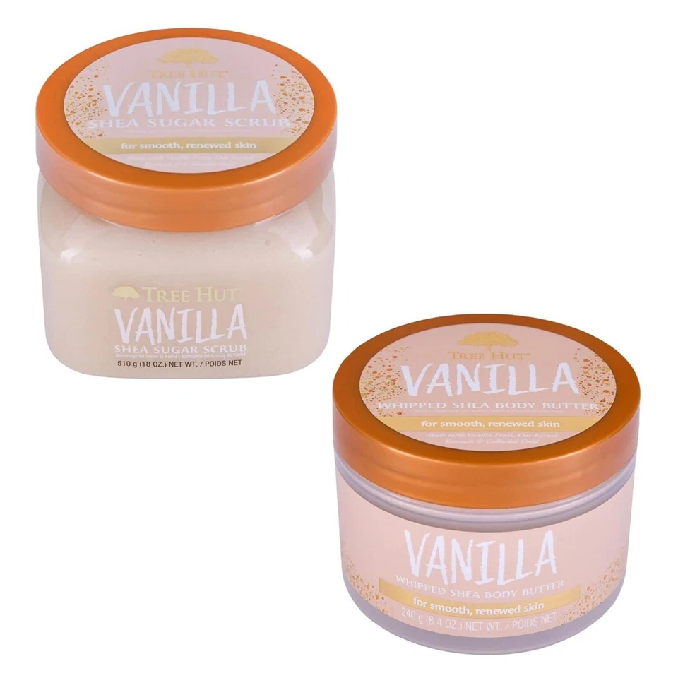 Tree Hut Vanilla Shea Sugar Scrub Bundled With Whipped Body Butter, 26.4oz - Image 3 of 4