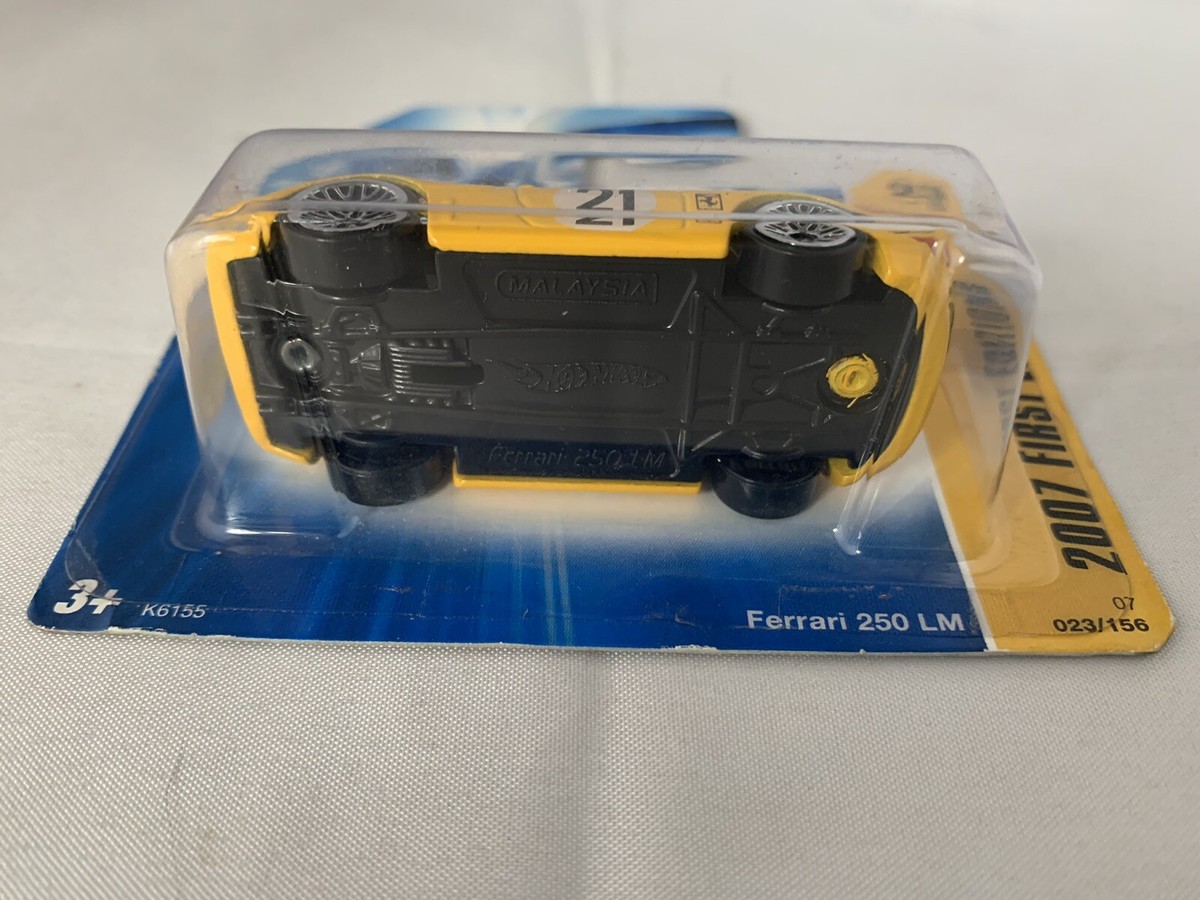 Hot Wheels Ferrari 250LM 2007 First Editions Short Card