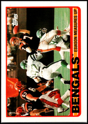 1989 Topps #23 Boomer Esiason - Team Leaders  FREE SHIPPING!