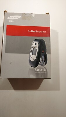1313.Samsung SGH-E360 Very Rare - For Collectors - Unlocked - Like N E W