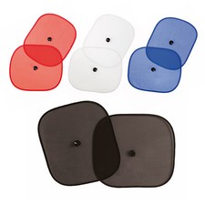 Pack of 2 Car Mesh Window Sun Shades Sun Protector Shade Travel Baby Child Pet