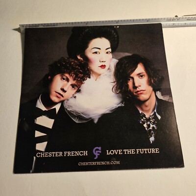 Early Chester French Stickers D. A. Wallach Love The Future Star
