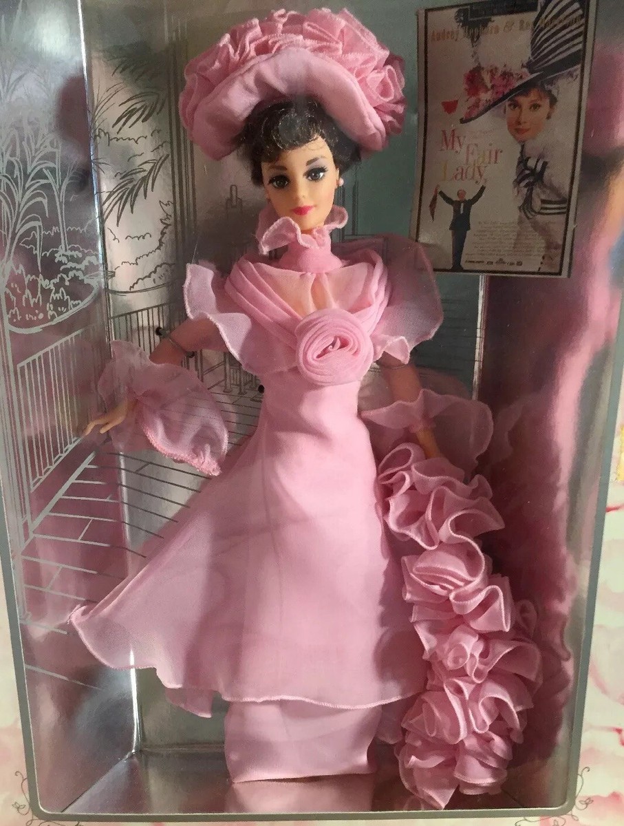 Beautiful 1995 Collector Edition My Fair Lady Eliza Doolittle Barbie Doll