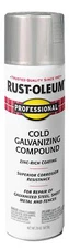 7585838 Professional Cold Galvanizing Compound Spray Paint, 20 Oz, Gr