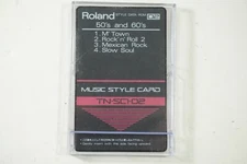 Roland Music Style Card w/ Case: 50's and 60's - TN-SC1-02, FREE 2-3 Day Ship!!!