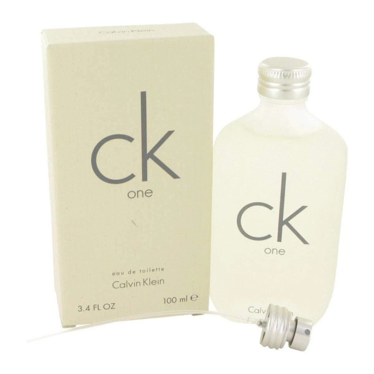 Calvin Klein CK One Eau de Toilette 3.4 Fl Oz 3607343811835 eBay