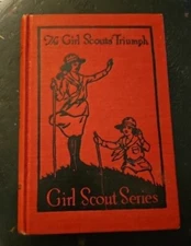 The Girl Scouts Rally VINTAGE Decorative Book Decor Art Deco Bookplate