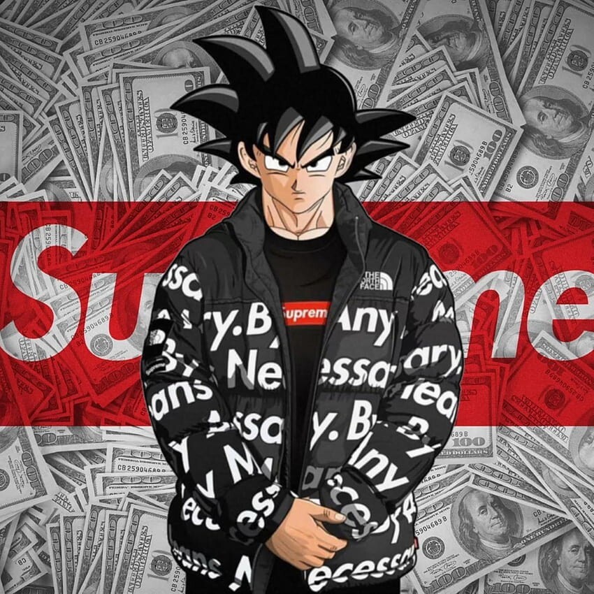 Shirt Supreme Hoodie Anime Otrain Supreme Dbz Shirt Fashion