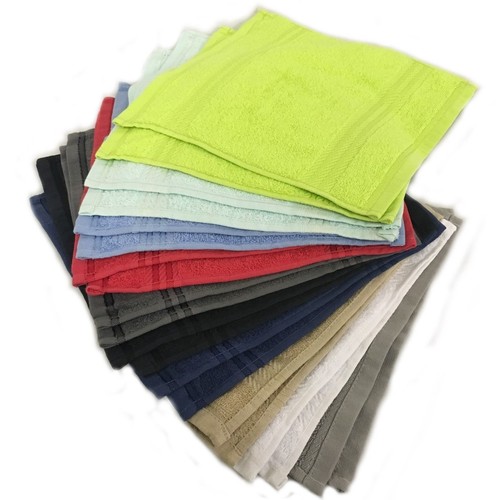 100 Egyptian Cotton Face Flannels Face Cloth 500 Gsm 2 Pack Twin