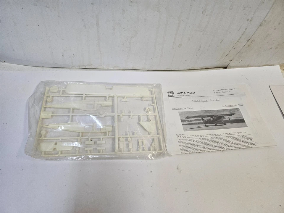 Kit de avión modelo Huma-Modelo Dornier Do 27 1:72 #11733 - Nuevo sin calcomanías Foto 3 de 3