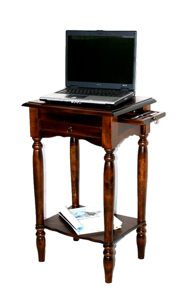 Massivholz Konsolentisch Braun Kolonial Neu Telefontisch Beistelltisch Wandtisch-image