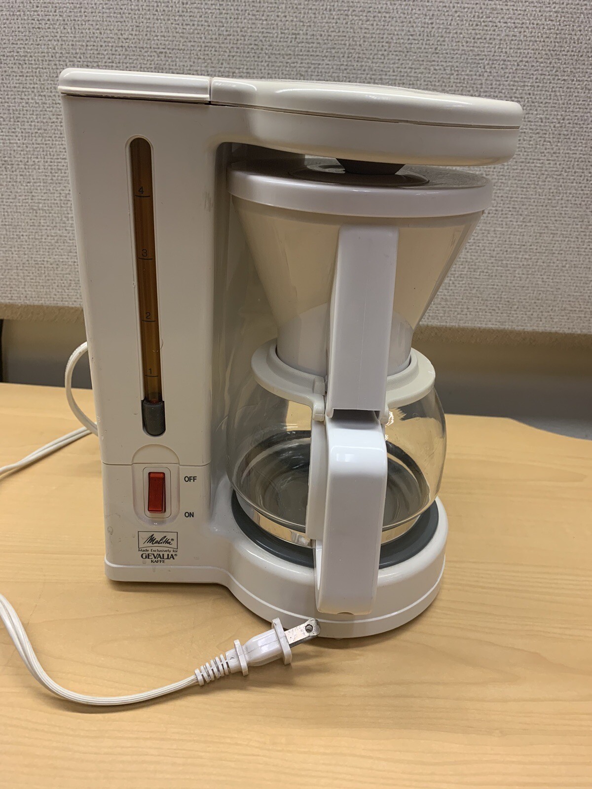 Melitta Gevalia Kaffe White 4 Cup Coffee Maker eBay