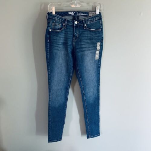 Mossimo Jeans Mid Rise Curvy Skinny Size 2 Regular New With Tag