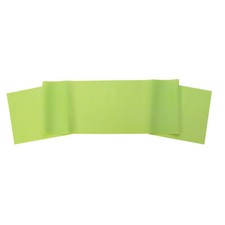 Body Sport 6in Wide Exercise Medium Resistance Band 6ft Length Green