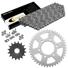 O-Ring Drive Chain & Sprockets Kit for Kawasaki ZX-6R Ninja ZX600 ZX636 07-16