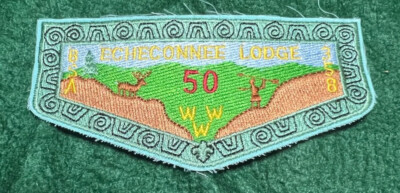 OA Lodge 358 Echeconnee Flap 50th Central Georgia Macon, GA Boy Scouts