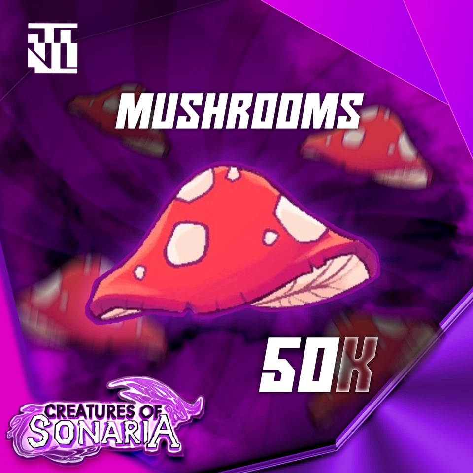 50k Mushrooms | Creature Of Sonaria | Roblox | Cheap and Fast | COS