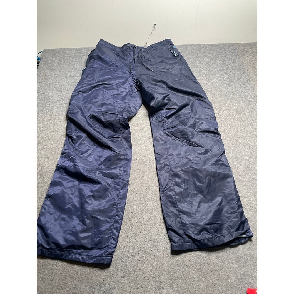 VTG y2K Rocawear Navy Blue Athletic Track Pants Windbreaker