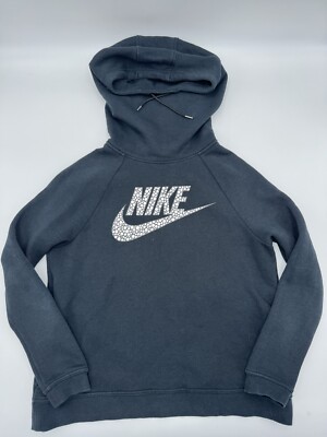 NIKE Sweater Fleece Women Adult Medium Red Tag Hoodie