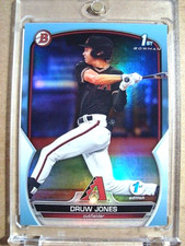 2023 Druw Jones 1st Bowman Rookie Sky Blue 1st Edition RC MINT 🔥🔥🔥