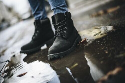 Youth Timberland 6-Inch Classic Premium Waterproof Boots Nubuck 