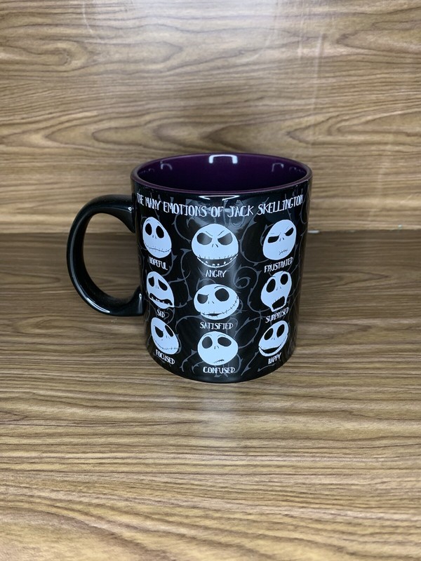 Jack Skellington Mug Many Emotions New Nightmare Before Christmas Disney