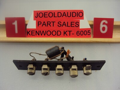 Kenwood KT-6005 Antenna Input Jack Panel. Tested Parting Out KT-6005