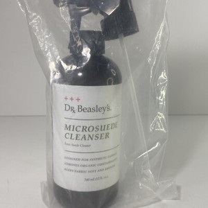 Dr. Beasley's Microsuede Cleanser 12 oz | Cleans Tough Stains Removes Body Oils