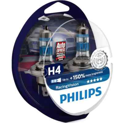 Philips Racing Vision H4 150%+ Twin