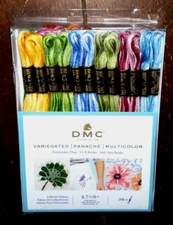 DMC 36pc VARIEGATED Embroidery Floss Collector's Edition (8.7yd Per Skein)