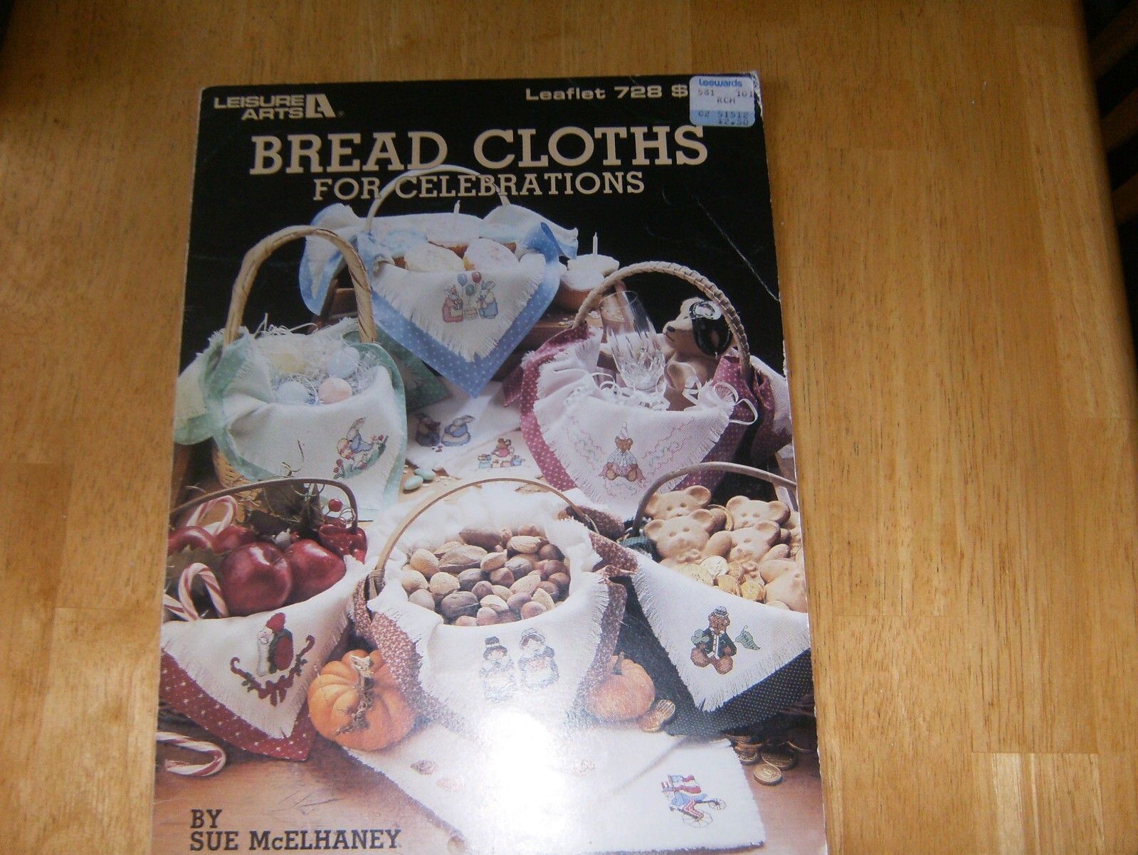 Counted Cross Stitch Bread Cloths For Celebrations Pattern Leaflet eBay