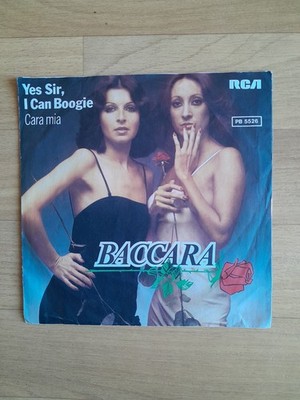 BACCARA - Yes Sir, I Can Boogie7'' Vinyl Single RCA 1977 1A TOP Zustand!