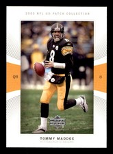 2003 UD Patch Collection #50 Tommy Maddox