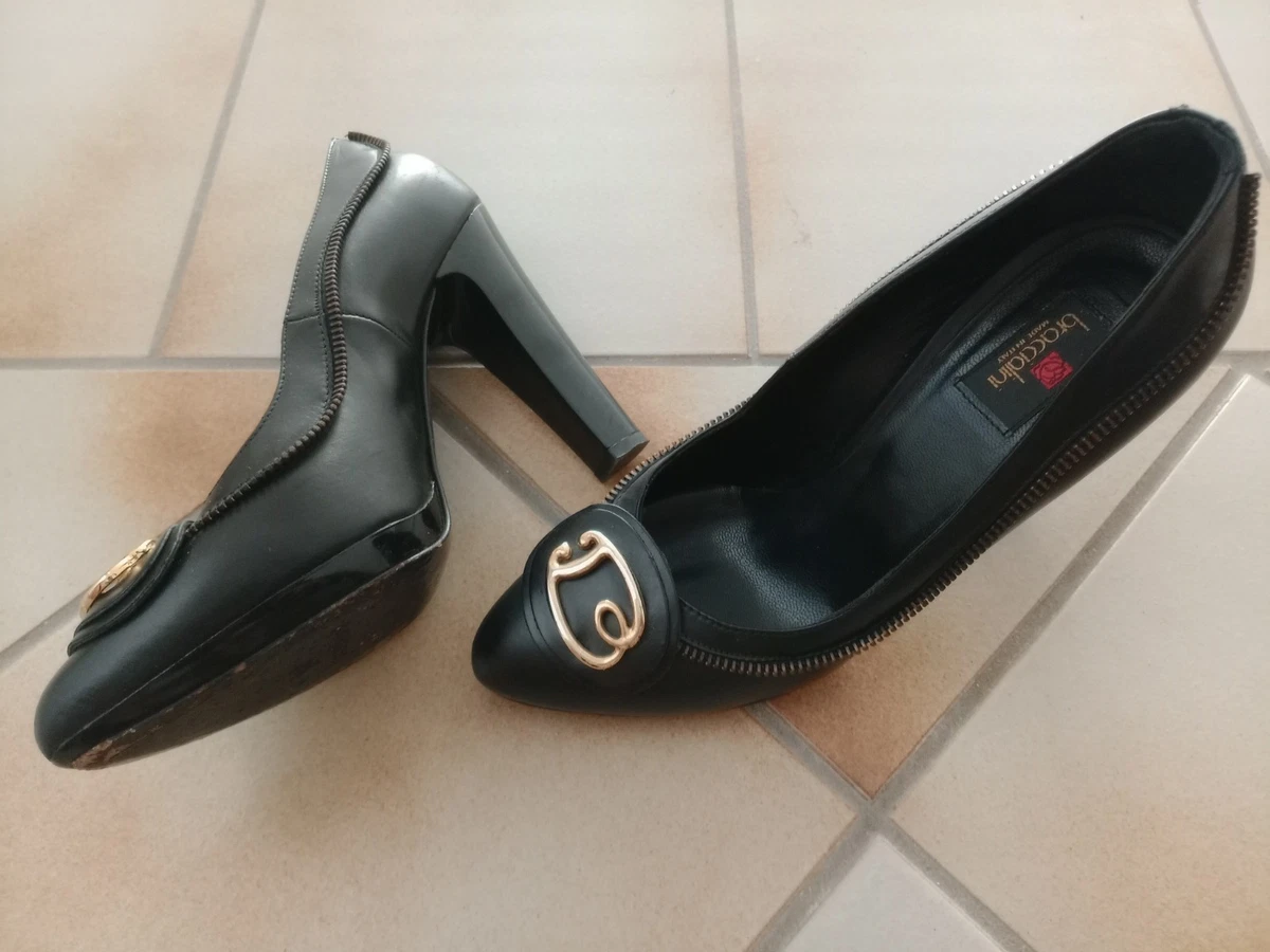 Escarpins Femme Giancarlo Proli - Taille 40, Cuir Suédé (camoscio) Rouge, Talon Aiguille Très Haut (>10cm), Occasion Très Bon état