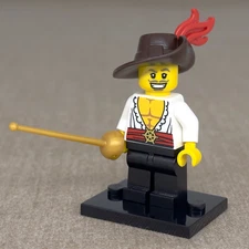 LEGO CMF Series 12 Swashbuckler Minifigure Musketeer Pirate col191 - 71007