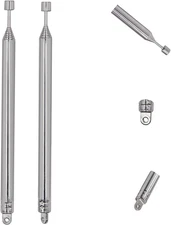 Radio Antenna Replacement Telescopic Radio Antenna Universal Stereo Receiver 2pk