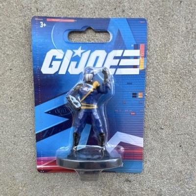 Just Play G.I. Joe Cobra Commander Figurine Plastic 2025 Blue Black Yellow Boxed