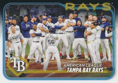 2024 Topps #211 TAMPA BAY RAYS - Team Card