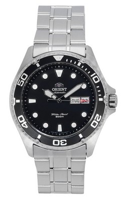 Orient Ray II Automatic Black Dial Stainless Steel 200M FAA02004B9 Mens Watch