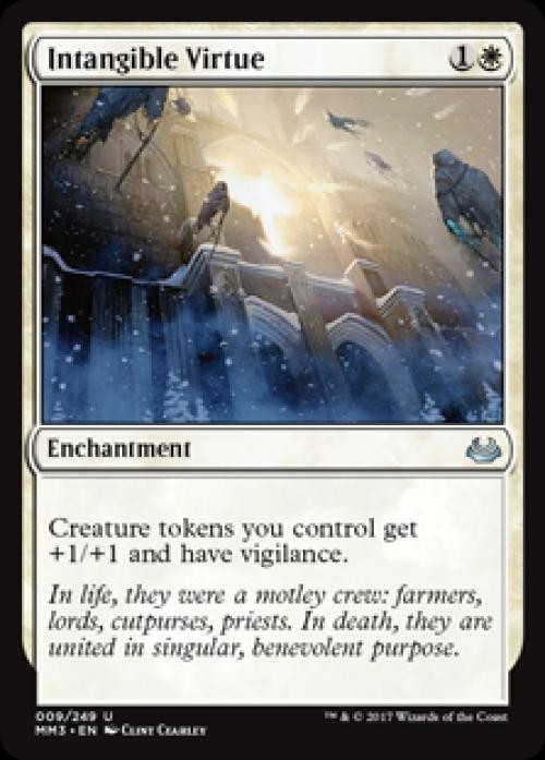 Intangible Virtue - MA16 MTG - Light Play