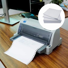 Continuous Computer Paper Needle Printer Dot Matrix Single Sheet Printing Form