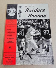 October 25, 1964 Oakland Raiders vs Denver Broncos AFL Football Game Program October 25, 1964 Oakland Raiders vs Denver Broncos AFL Football Game Program