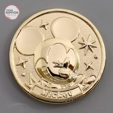 Twisted Wonderland Figurine/decoration Mickey & Grimm coin-style medal "Disne...