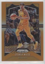 2020 Panini Prizm WNBA Orange Prizm 54/65 Sydney Wiese #65 00zd