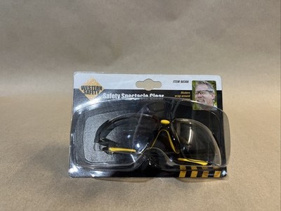 Western Safety Spectacle Clear #98366 Safety Goggle Glasses